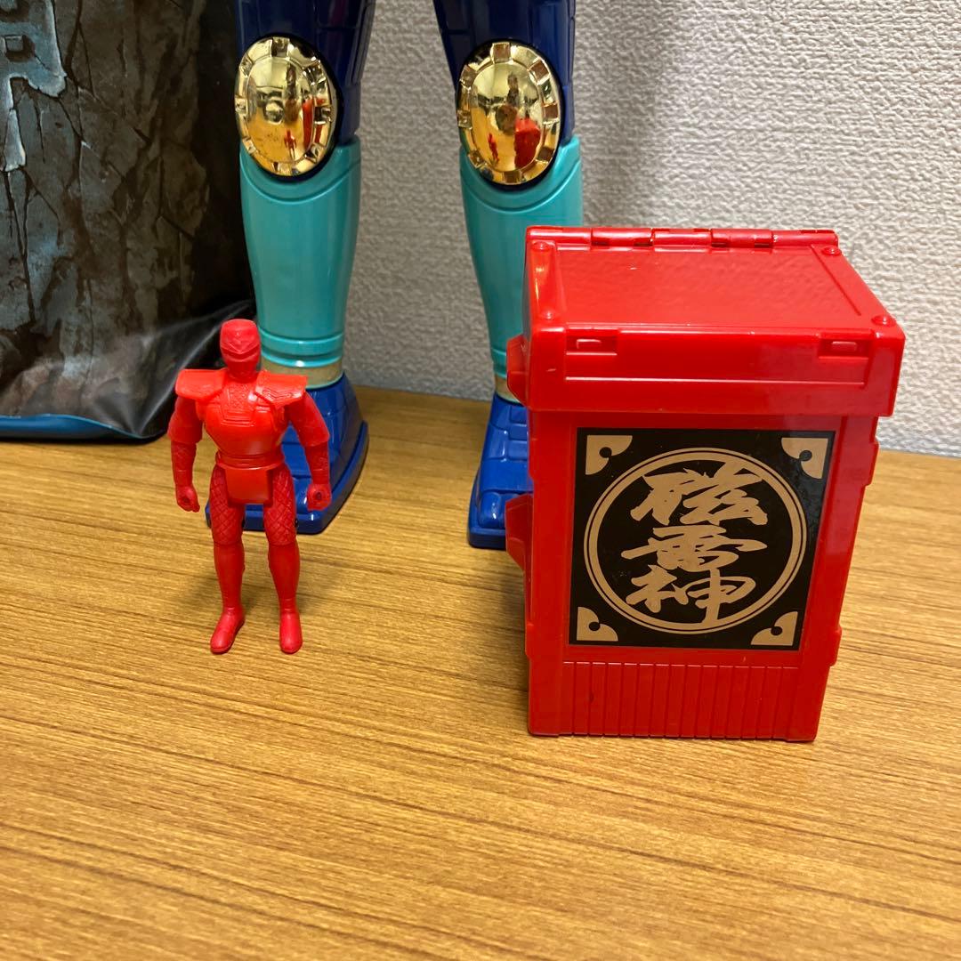 バンダイ ポピー　DX 磁雷神　世界忍者戦ジライヤ