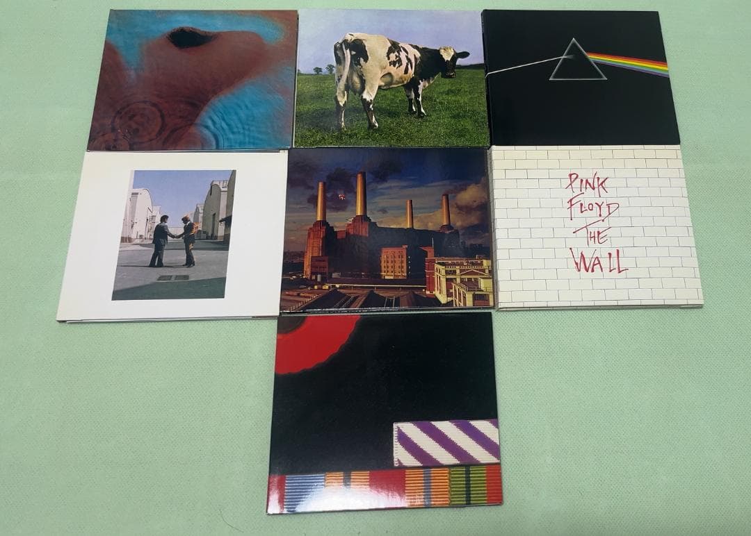 ピンクフロイド ダブル紙ジャケット輸入盤CD7タイトル 2011年リマスター
