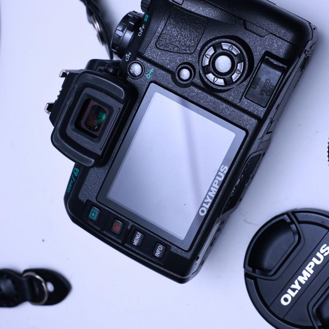 スマホ転送可 OLYMPUS e-410 一眼レフデジタルカメラ 標準望遠レンズ