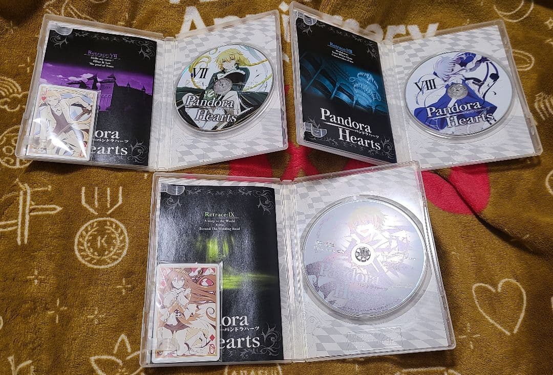 PandoraHearts DVD 3〜8巻 BOX付き