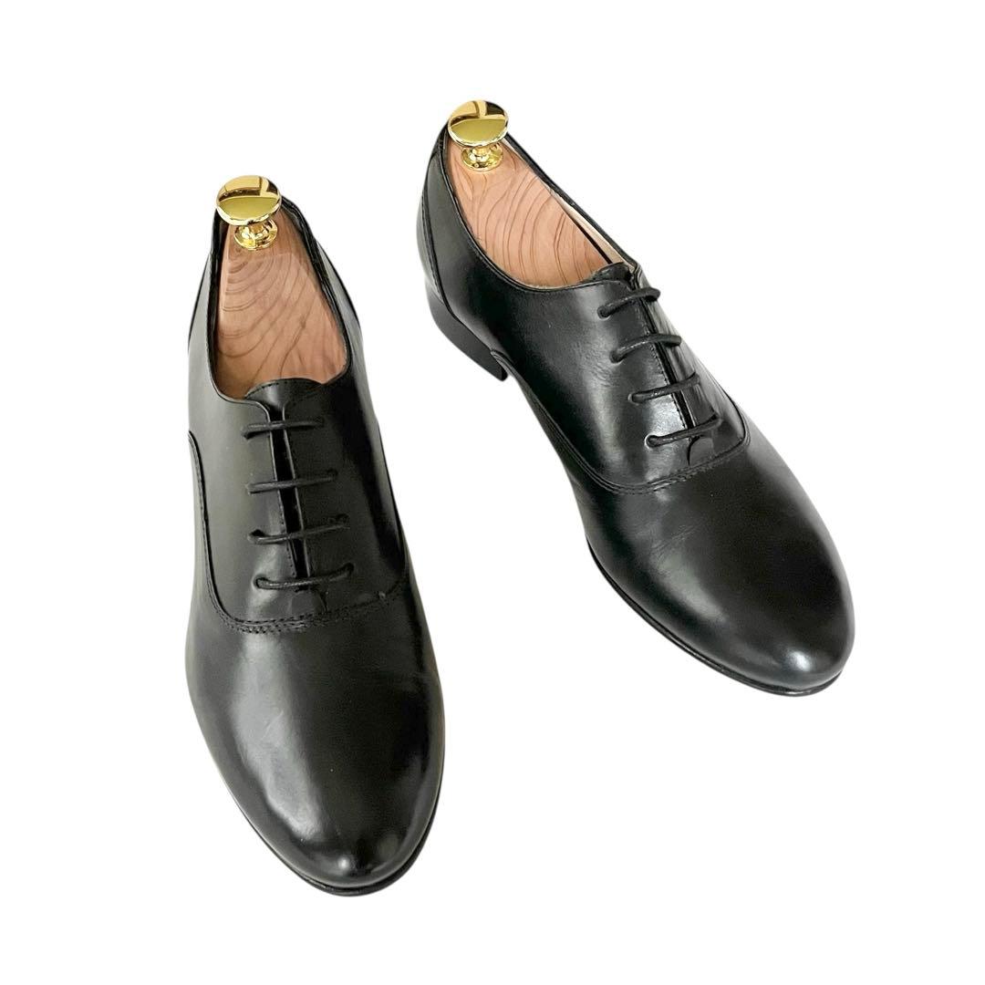 【極美品】◾️ルカグロッシ◾️レザーシューズ◾️レースアップ◾️レザー◾️ブラック
