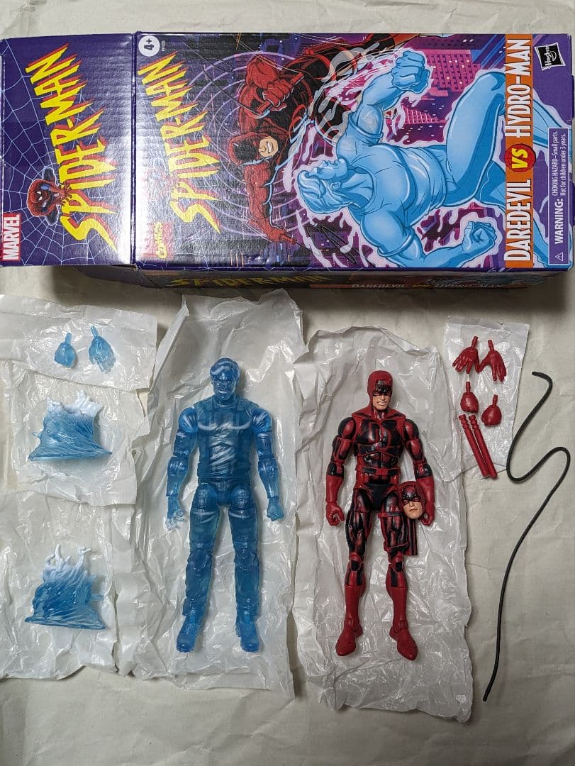 マーベルレジェンド・・デアデビル&ハイドロマン2パック　開封済み
