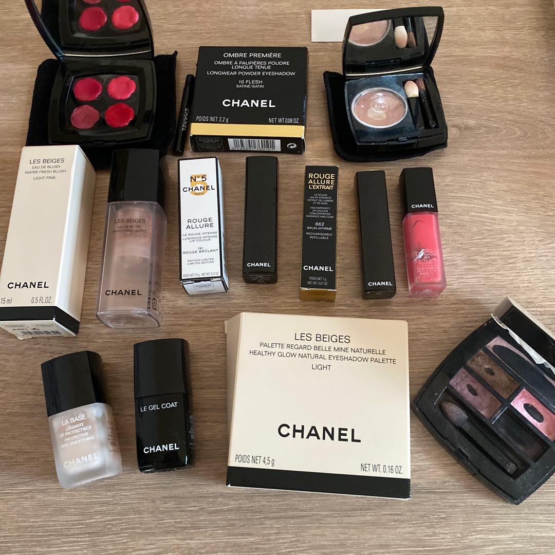 残量◎CHANEL 箱付きメイクアップセット