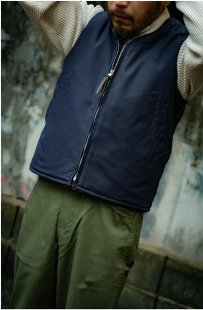 【新品未使用】THE REAL McCOY'S アルパカ デッキベスト 36