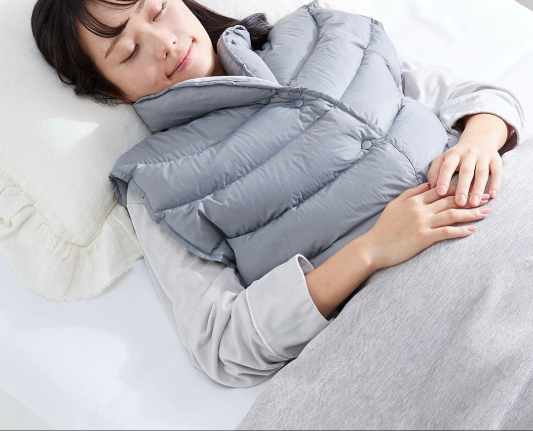 モスコビーリッチダウン ふわふわ軽量であったか 冬ごもりショルダーダウン