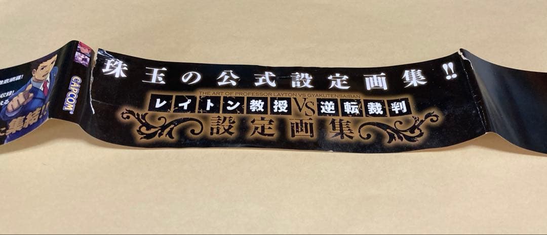 レイトン教授VS逆転裁判 設定画集