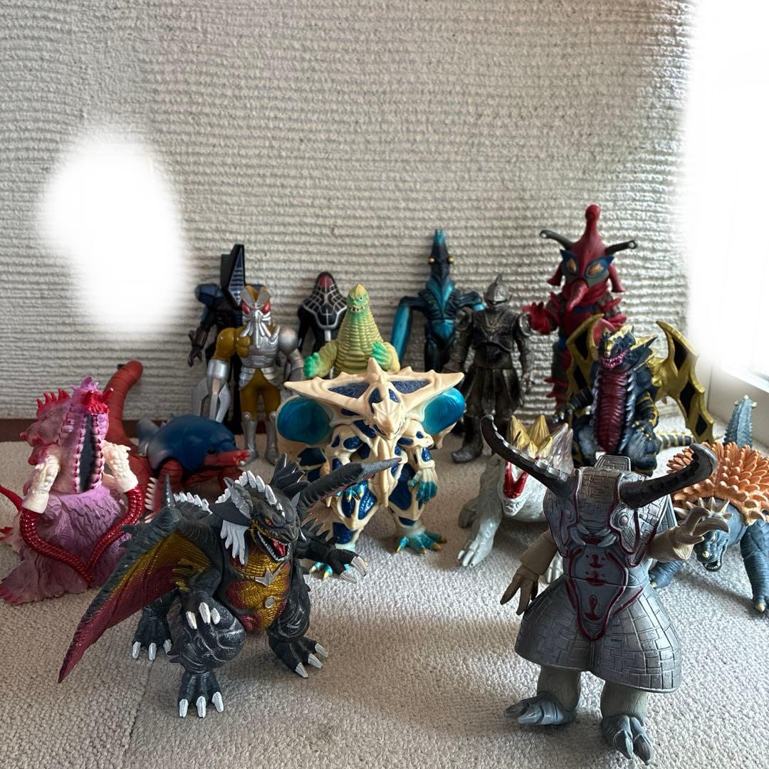 怪獣ソフビ15種