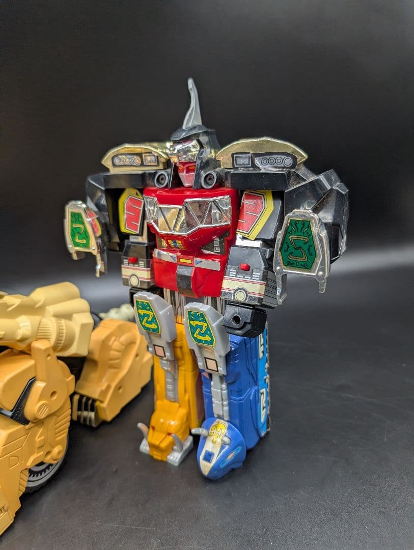 恐竜戦隊ジュウレンジャー スーパープラデラ 究極大獣神 獣騎神キングブラキオン