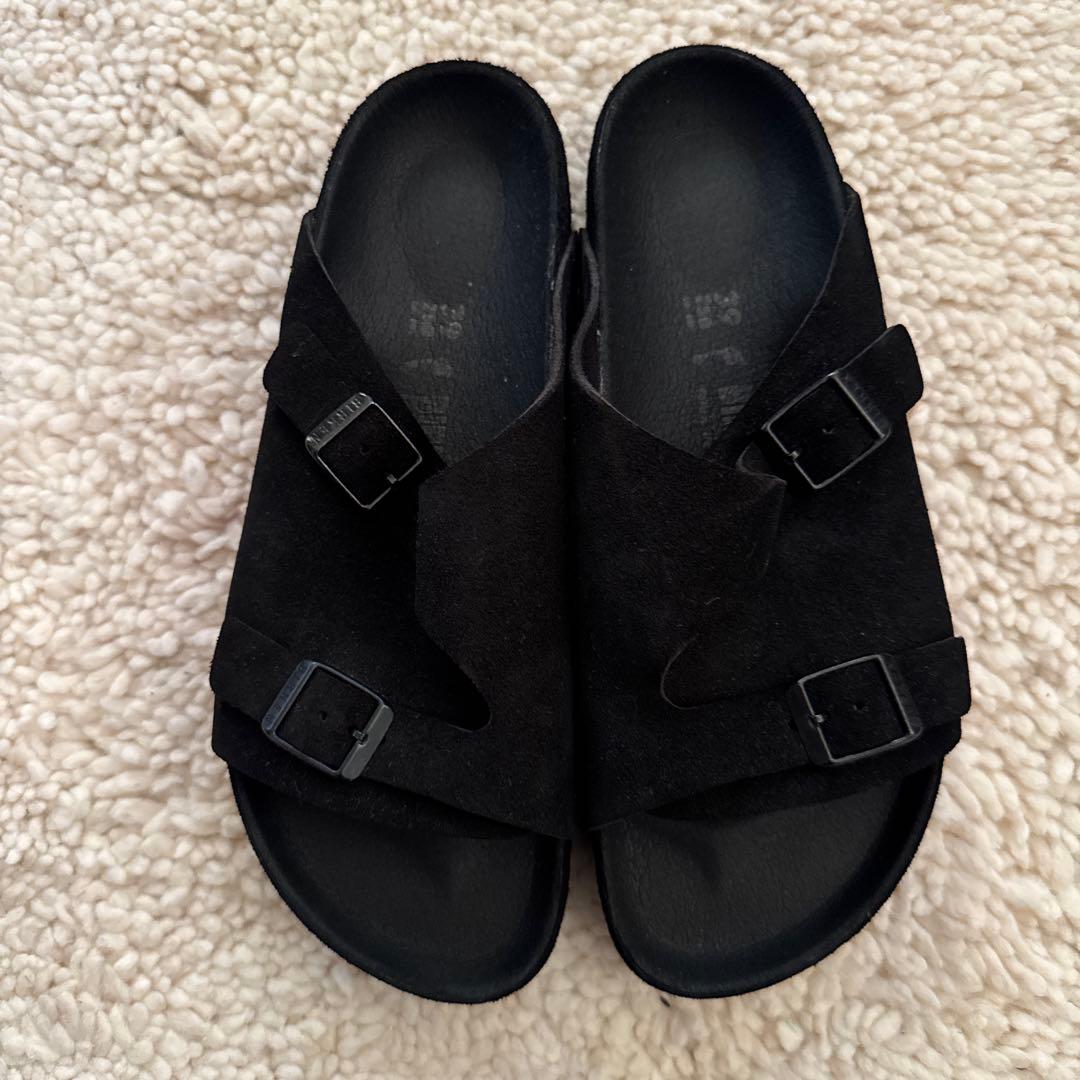 ビルケンシュトック　ビームス別注　チューリッヒ　ブラックスエード【39】