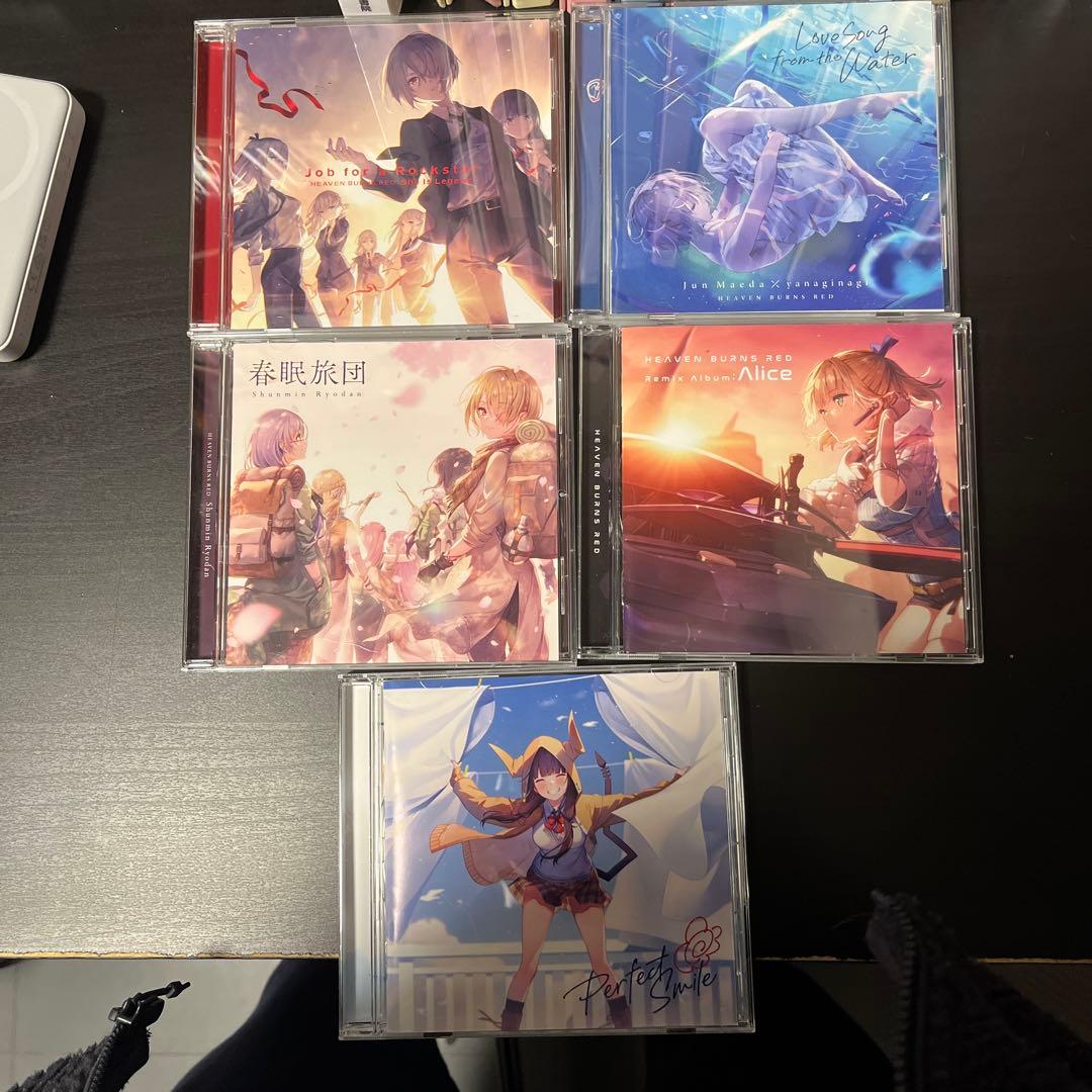 Heaven Burns Red CD5枚&オリジナルサウンドトラック美品