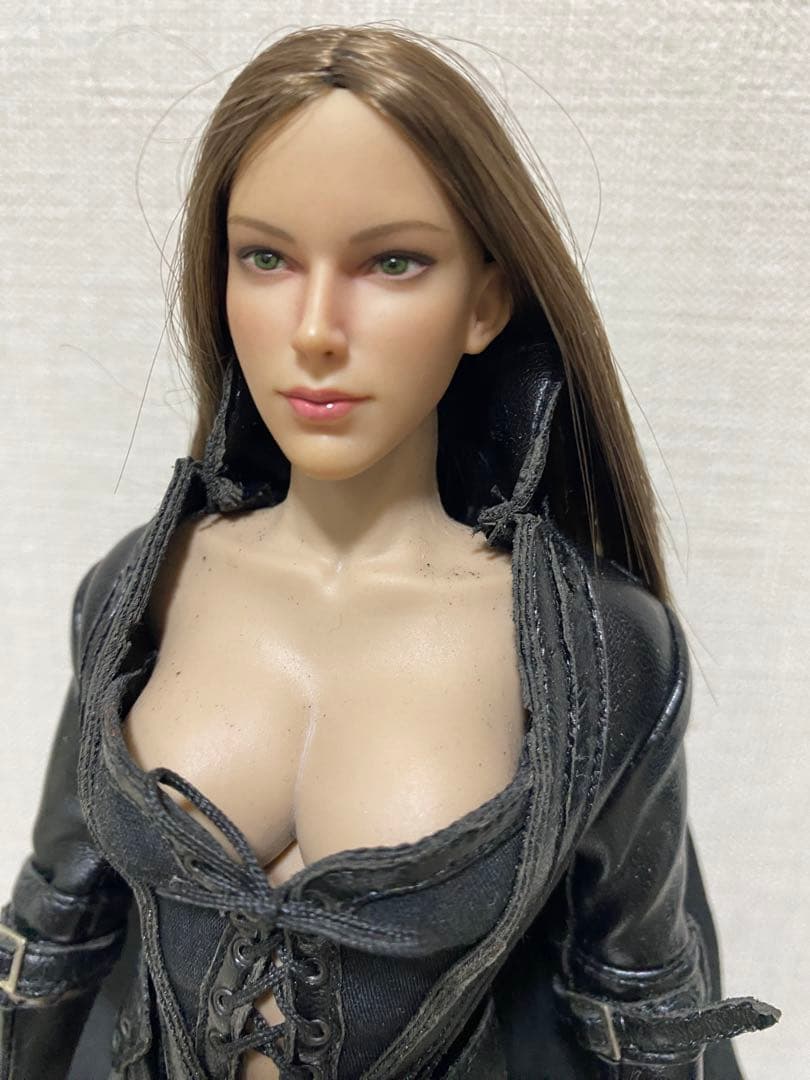 1/6フィギュア ヘッド + 素体 + ボンテージコスチューム セット