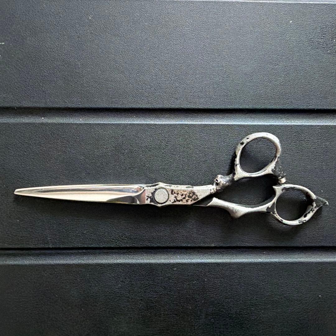 ハヤシシザー　サンドブラスト加工