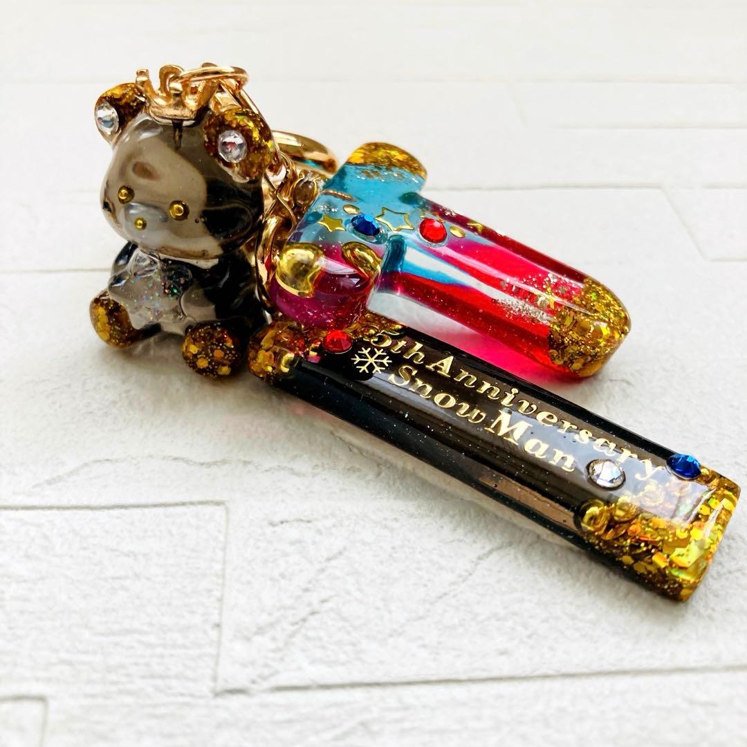 タカママページ　名入れチャーム　レジンキーホルダー5点