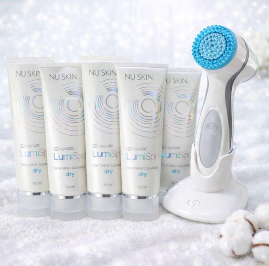 Nu Skin genLOC ルミスパ 本体＋洗顔5本セット 動作確認済
