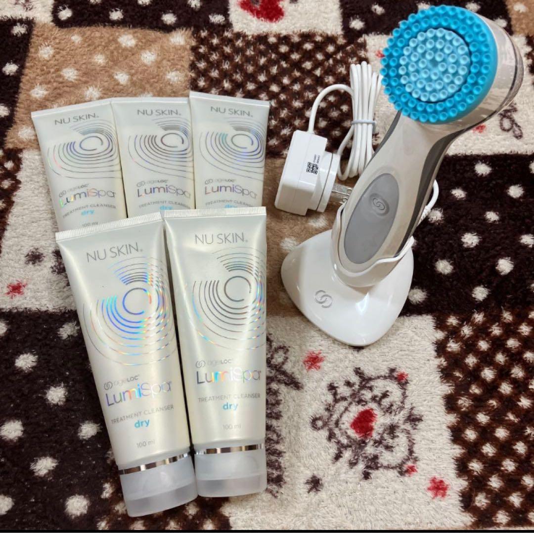 Nu Skin genLOC ルミスパ 本体＋洗顔5本セット 動作確認済