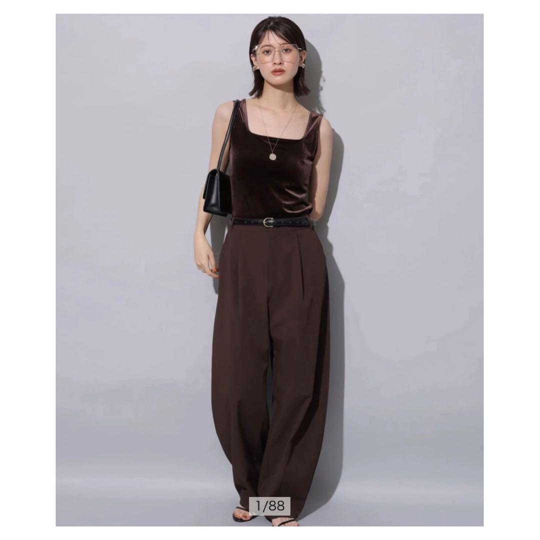 今季・完売◇Arpege story◇ドライカーヴィーパンツ