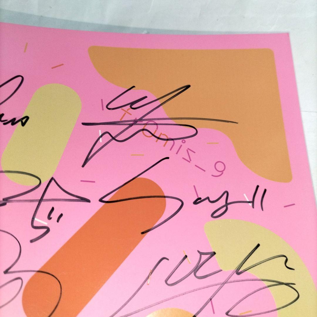 28000⭐メンバー本人⭐全員サイン入り⭐fromis_9⭐2トレカ付き⭐