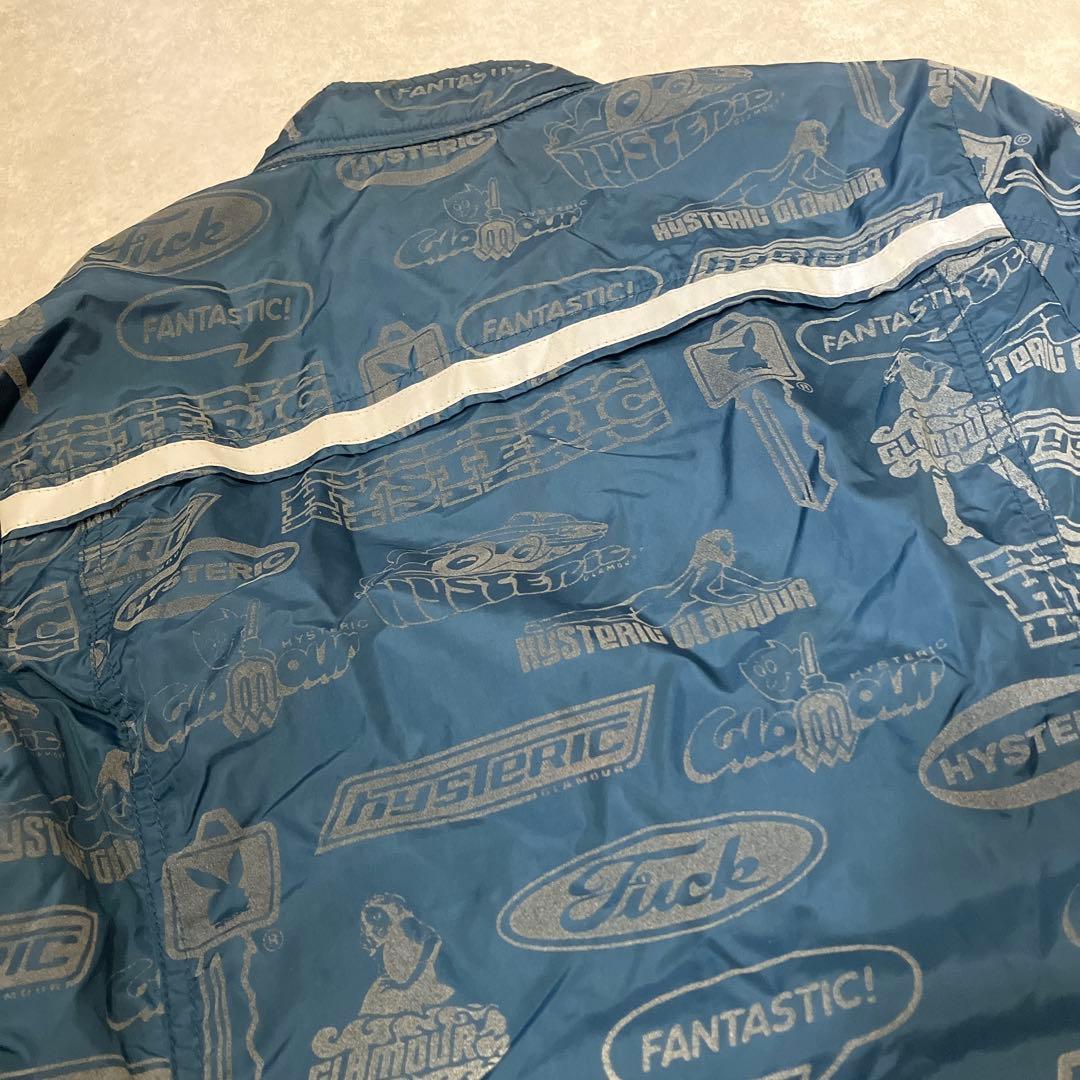 HYSTERICS、総柄ブルゾン、ジャケット、フリーサイズ