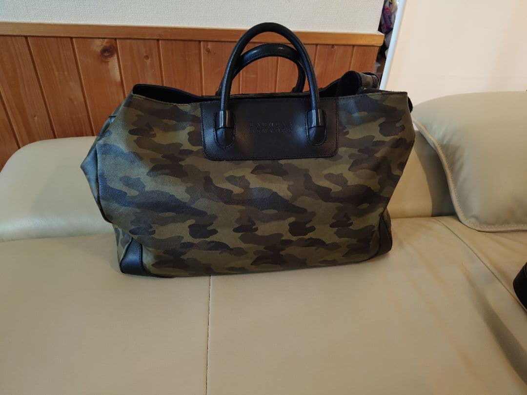 【希少美品】迷彩柄 ゴルフボストンバッグ