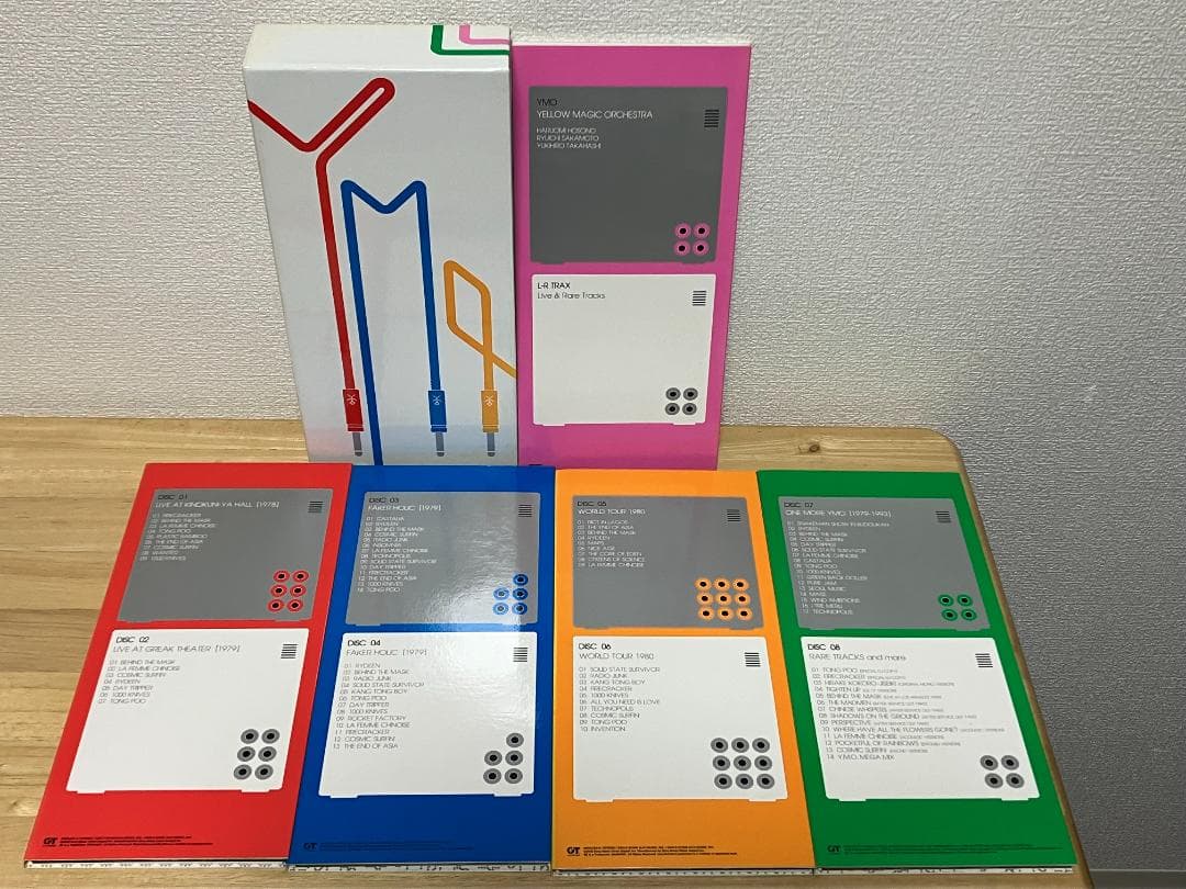 YMO L-R TRAX Live&Rare Tracks CD8枚組