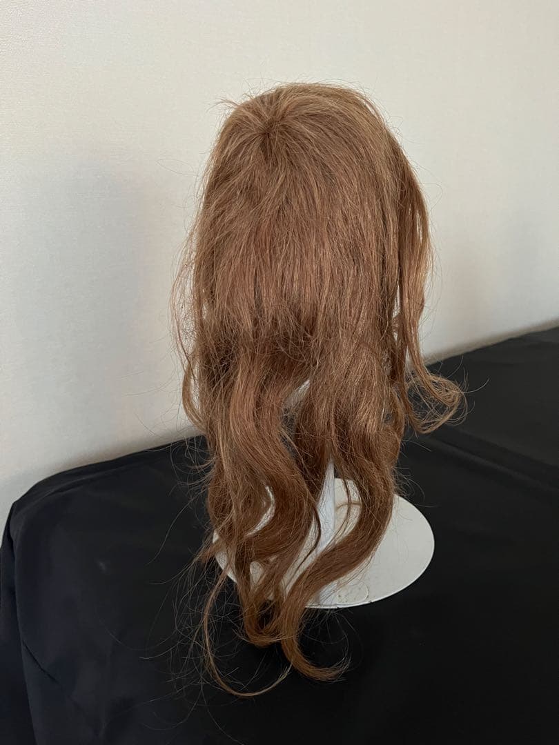 ▪️アンティーク▪️ドールウィッグ▪️ブラウン▪️大きなドール向き　人毛