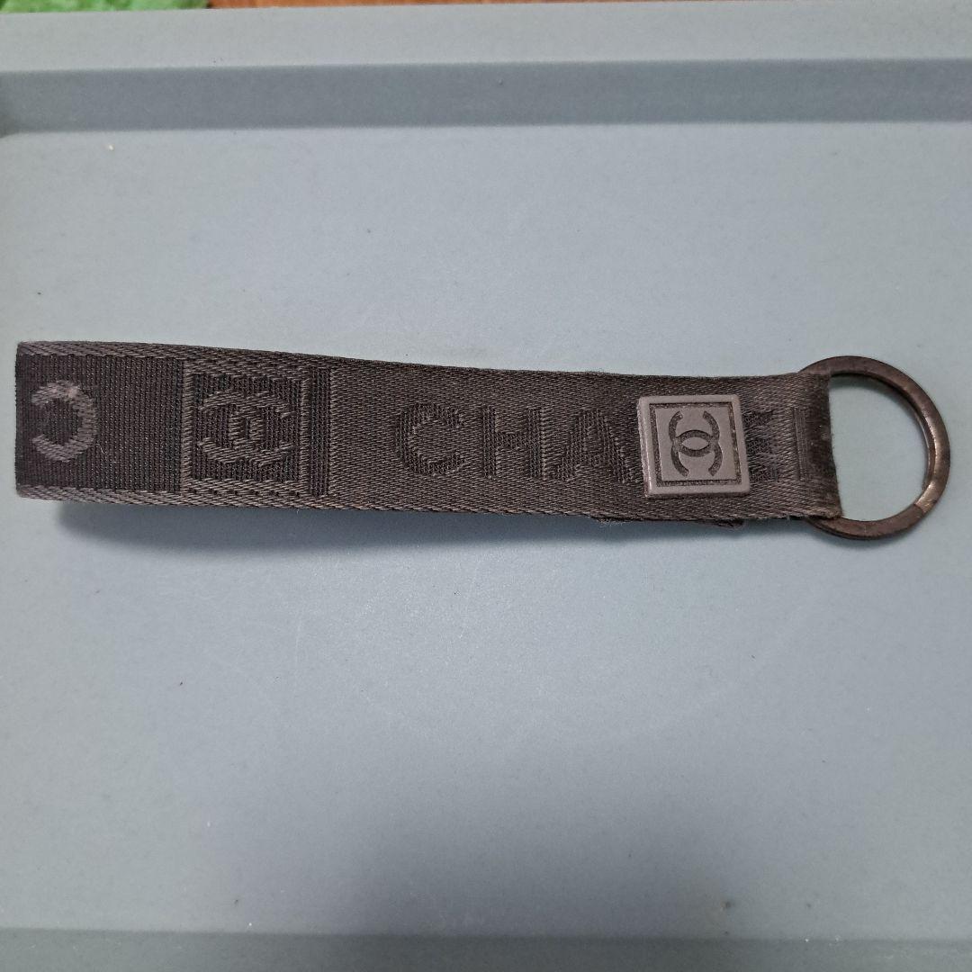 CHANEL ブラック キーホルダー