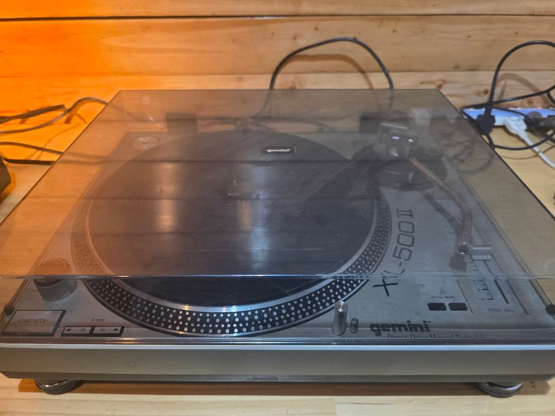 gemini XL-500 II ターンテーブル　レコードプレーヤー