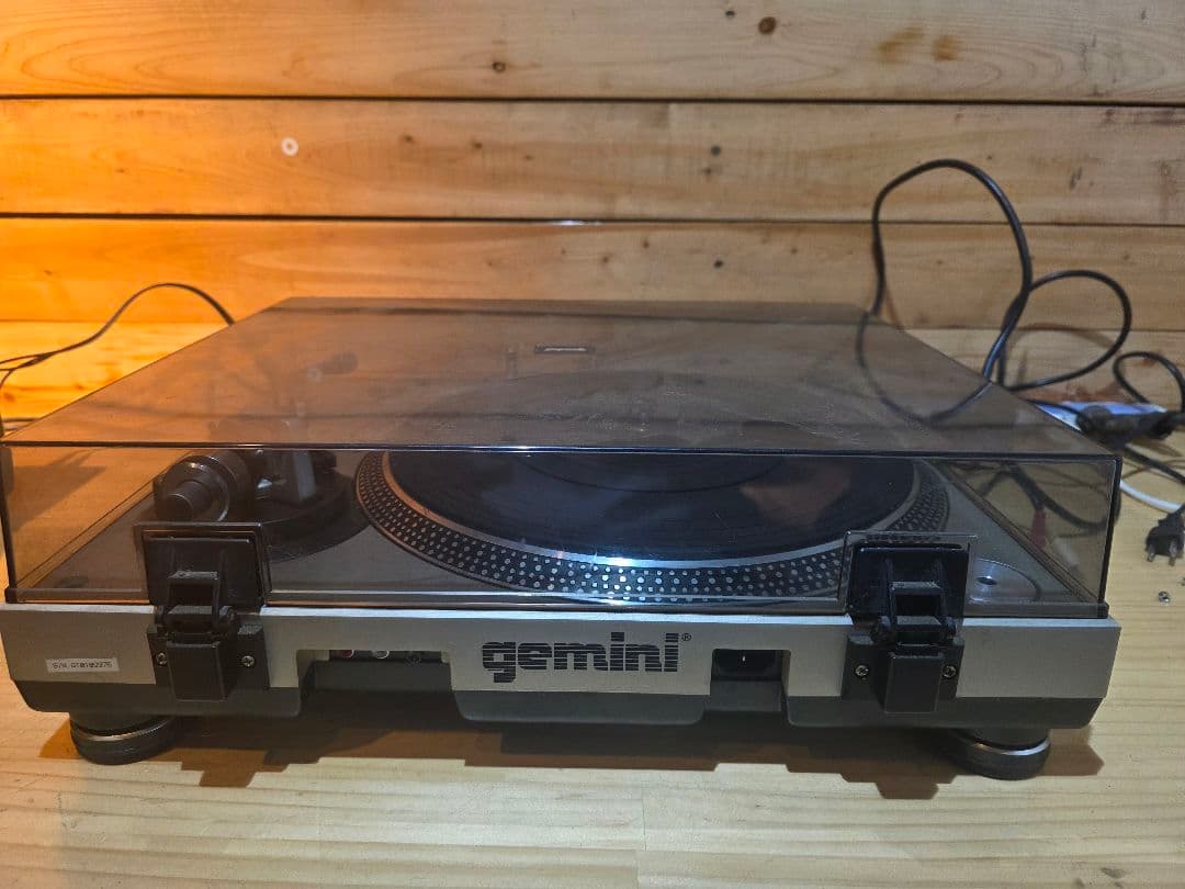 gemini XL-500 II ターンテーブル　レコードプレーヤー