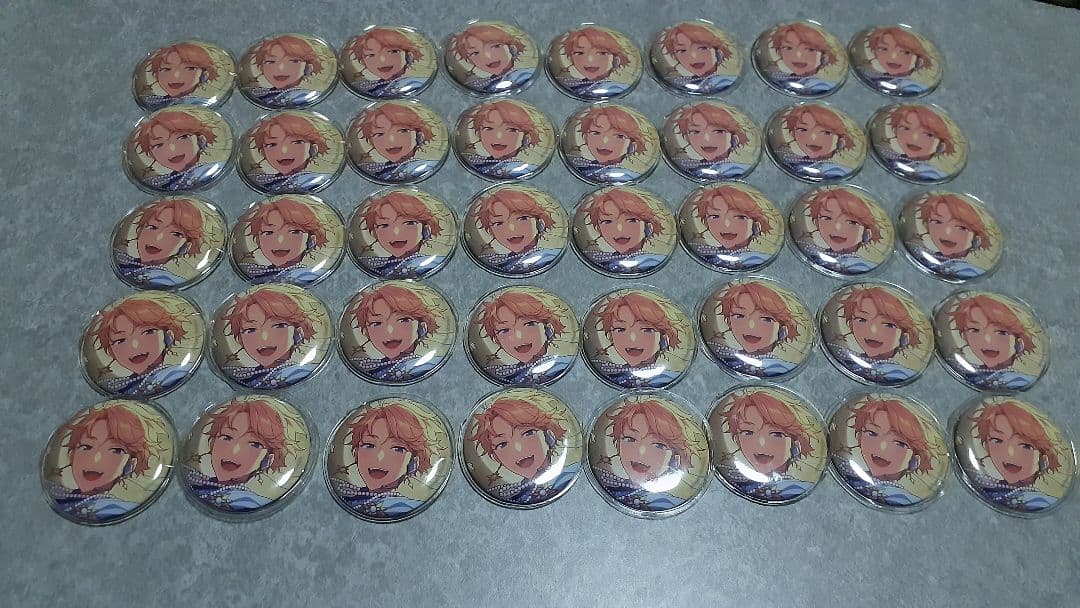 鳴上嵐 七夕祭 イベコレ缶バッジ40点セット