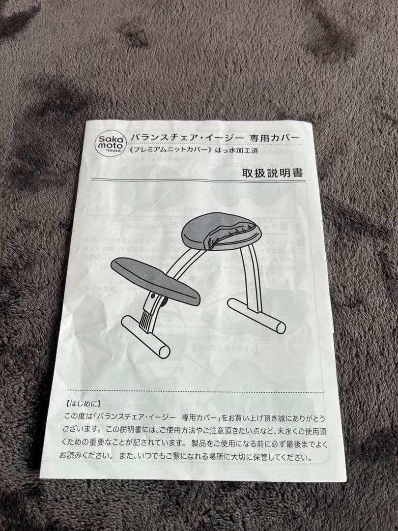 バランスラボ、サカモトハウス　バランスチェア　バランスイージー　カバー付き