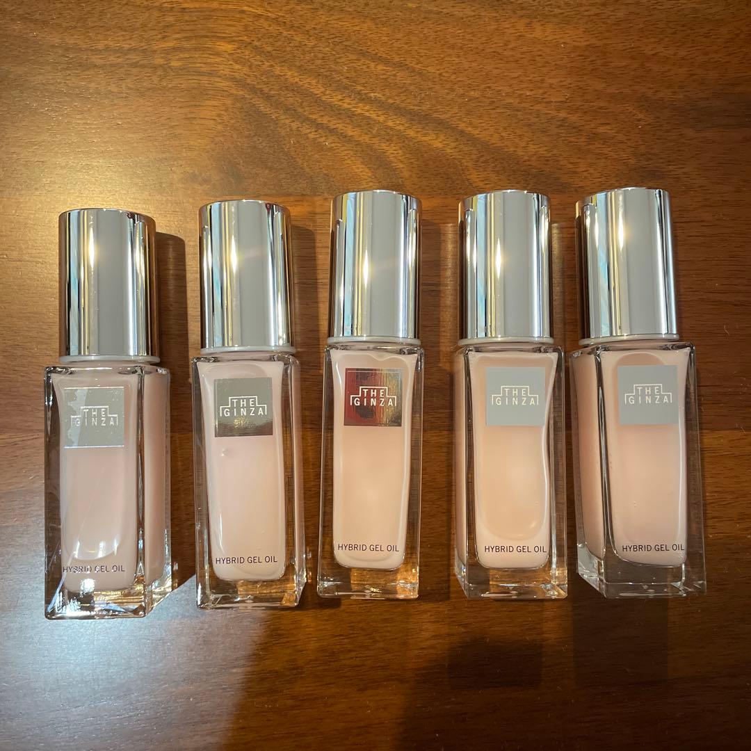 THE GINZA HYBRID GEL OIL美容液サンプル35ml x5本