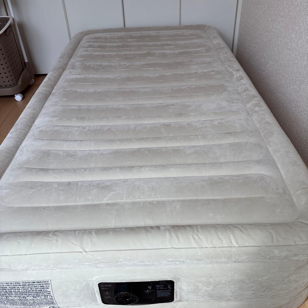 【美品】INTEX シングルエアーマットレス2個セット