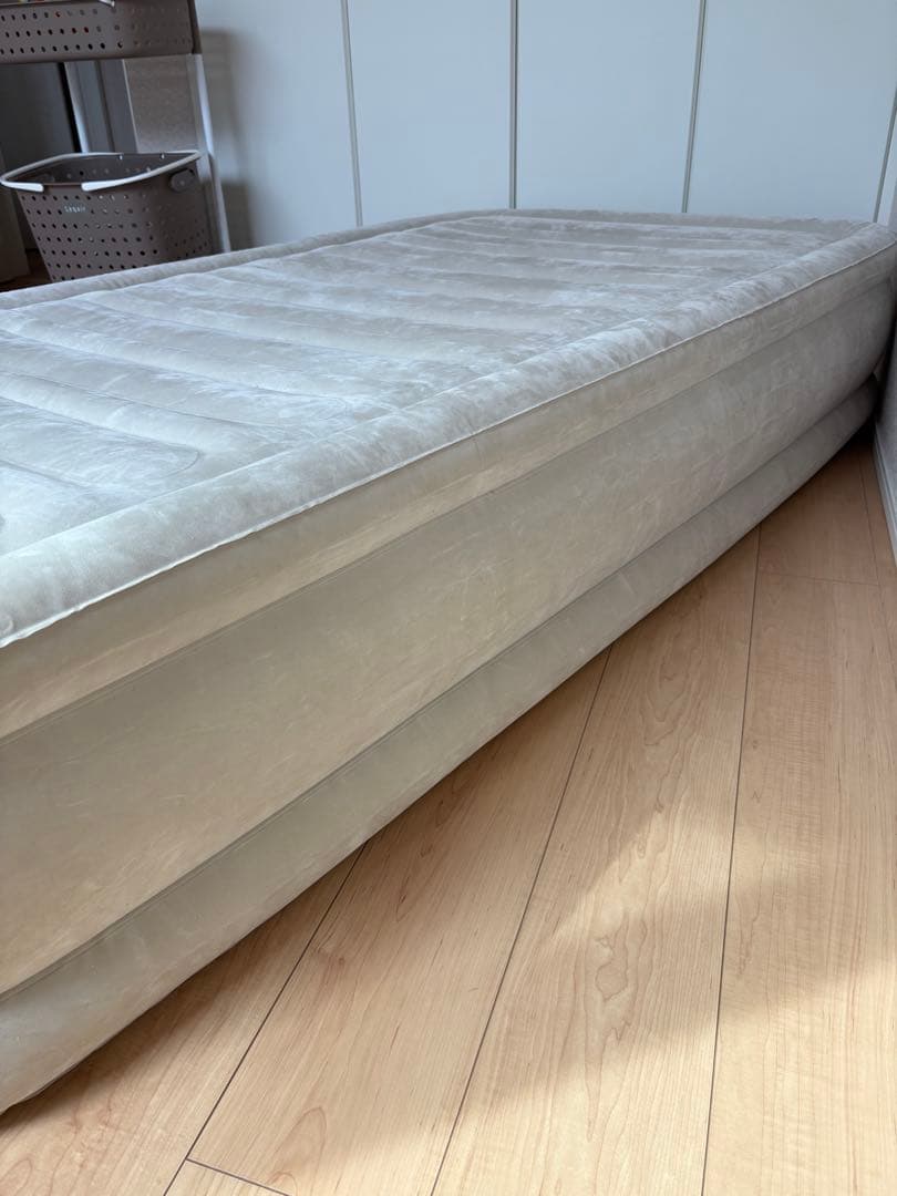 【美品】INTEX シングルエアーマットレス2個セット