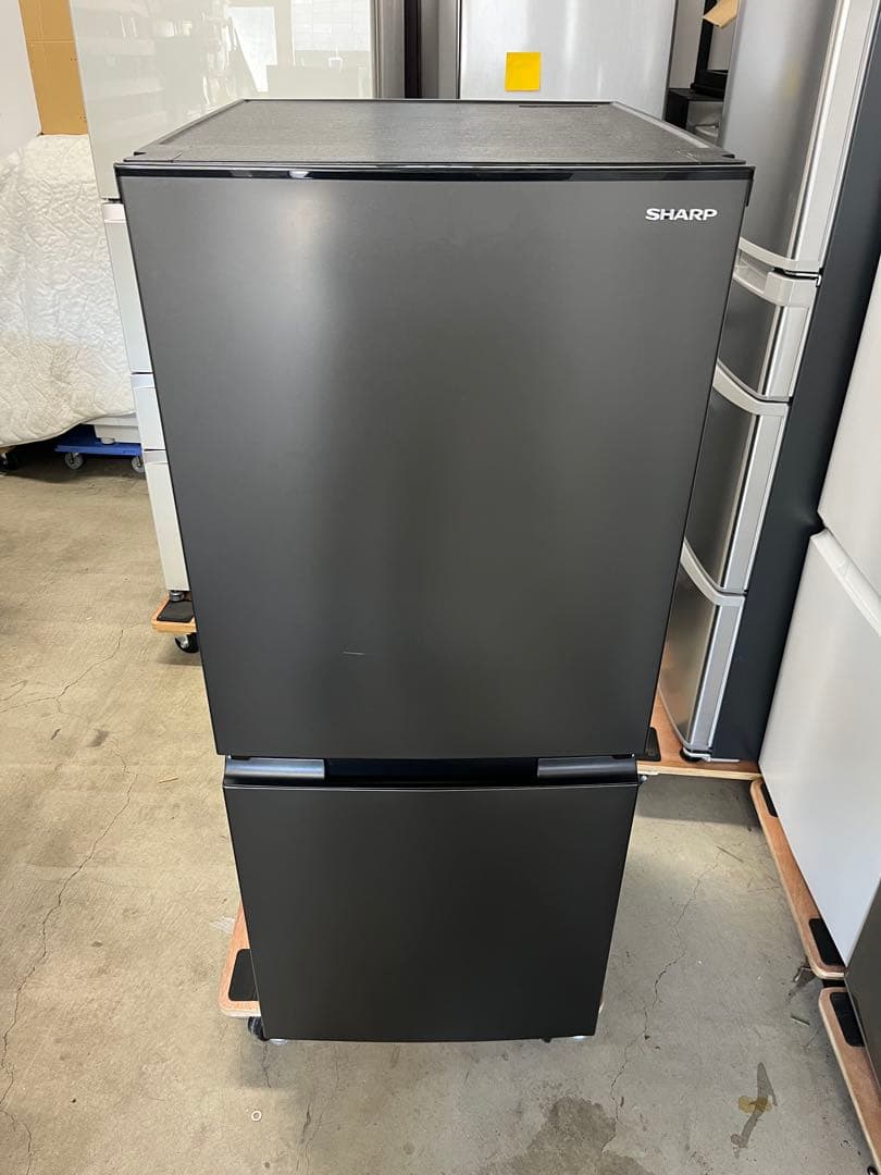 SHARP 冷蔵庫 152L SJ-D15H-H 2ドア 両開2022年製 T