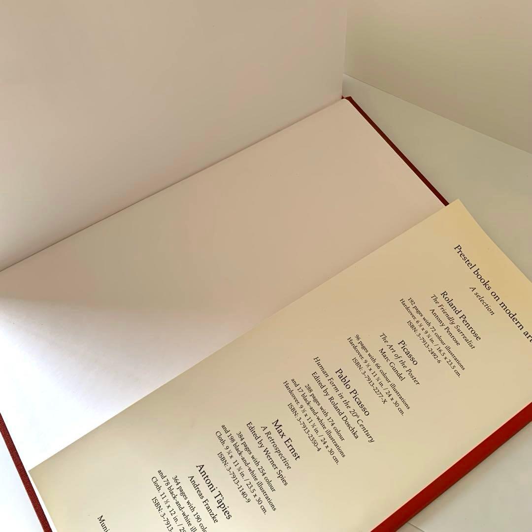 Picasso Erotique Hard cover book 英語版