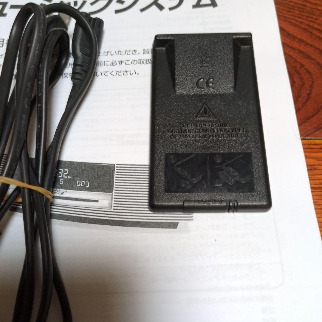 Bose WAVE MUSIC SYSTEM完動品 純正リモコン、コード、取説