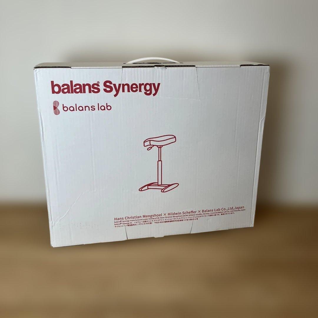 未使用 balans Synergy バランスシナジー バランスチェア グレー