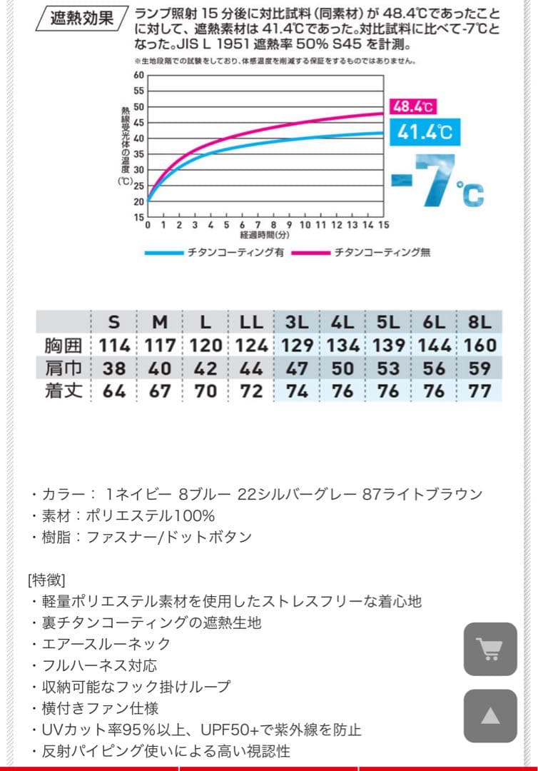 空調服SOWAデバイスセットとウエア