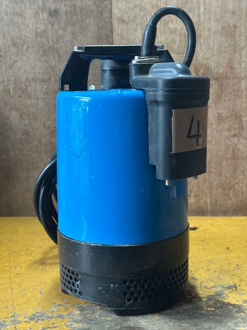 4. 自動運転式　低水位排水用水中ポンプ LB-800 100V 50Hz