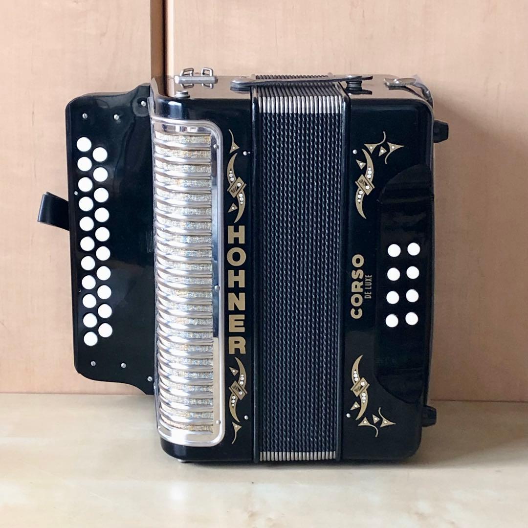 Hohner Corso De Luxe ボタンアコーディオン 独製 ホーナー
