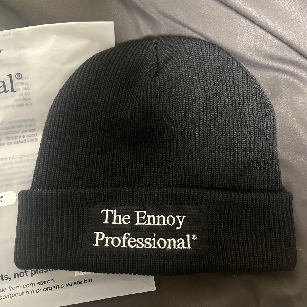The Ennoy Professional ブラック　ニット帽