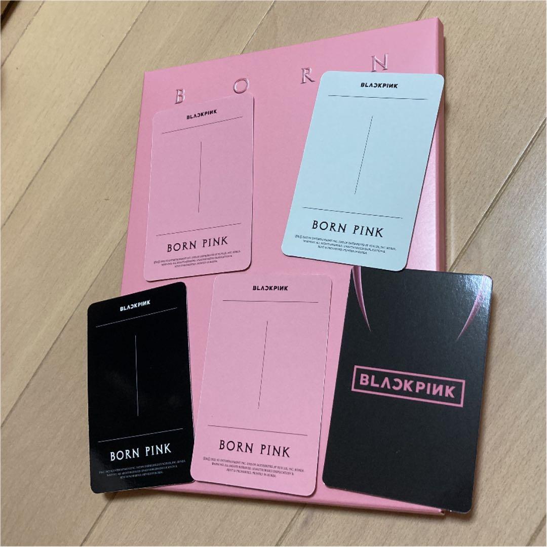 BLACKPINK BORNPINK トレカ　ジス  タワレコ　特典