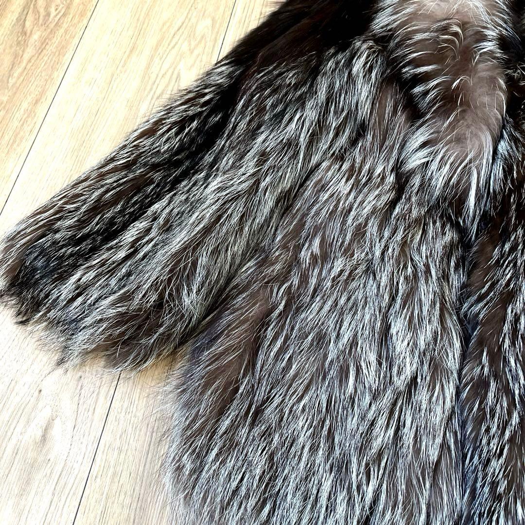 【極美品】金サガ SAGA FURSフォックス ファーコート ゴージャス