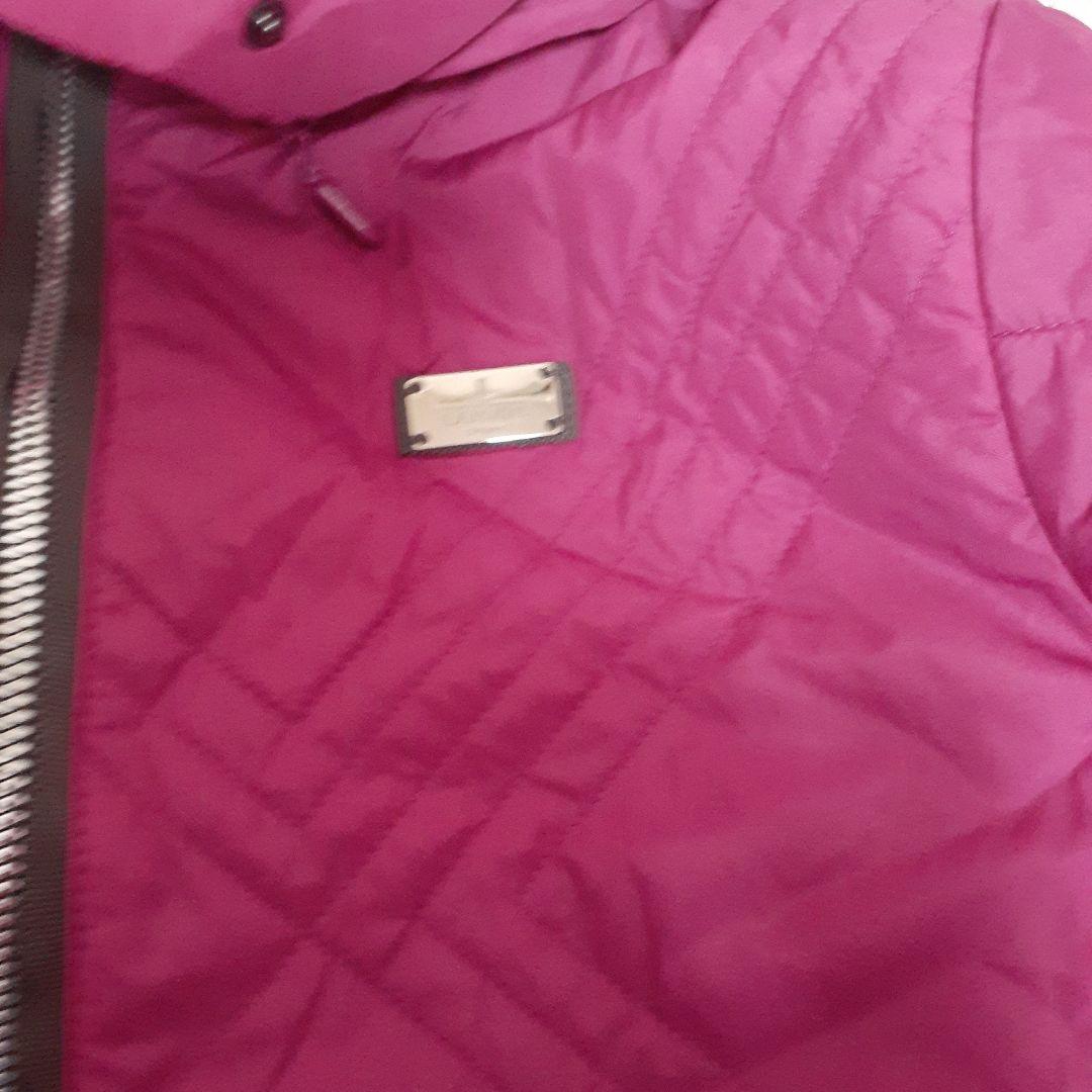 ランバンスポールLANVIN SPORTヒートナビ機能付きアウターピンクサイズS