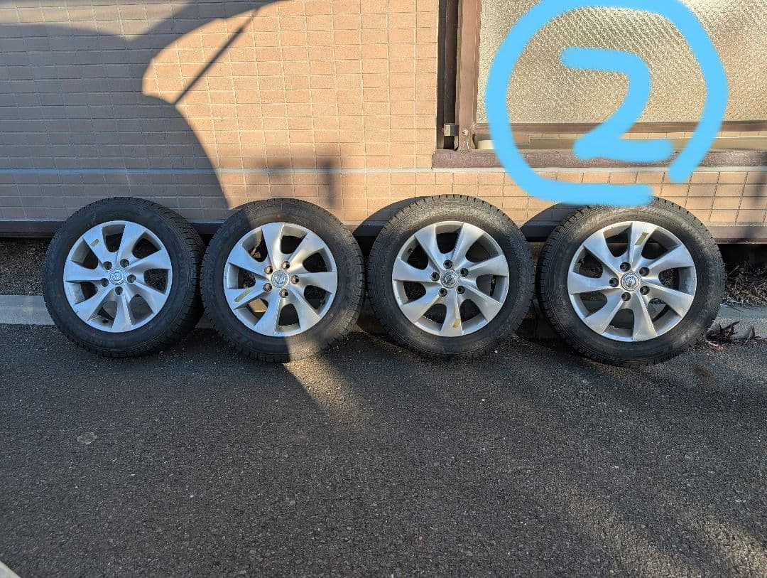 彩鯉！/60/16スタッドレスタイヤ1本②ナット付き