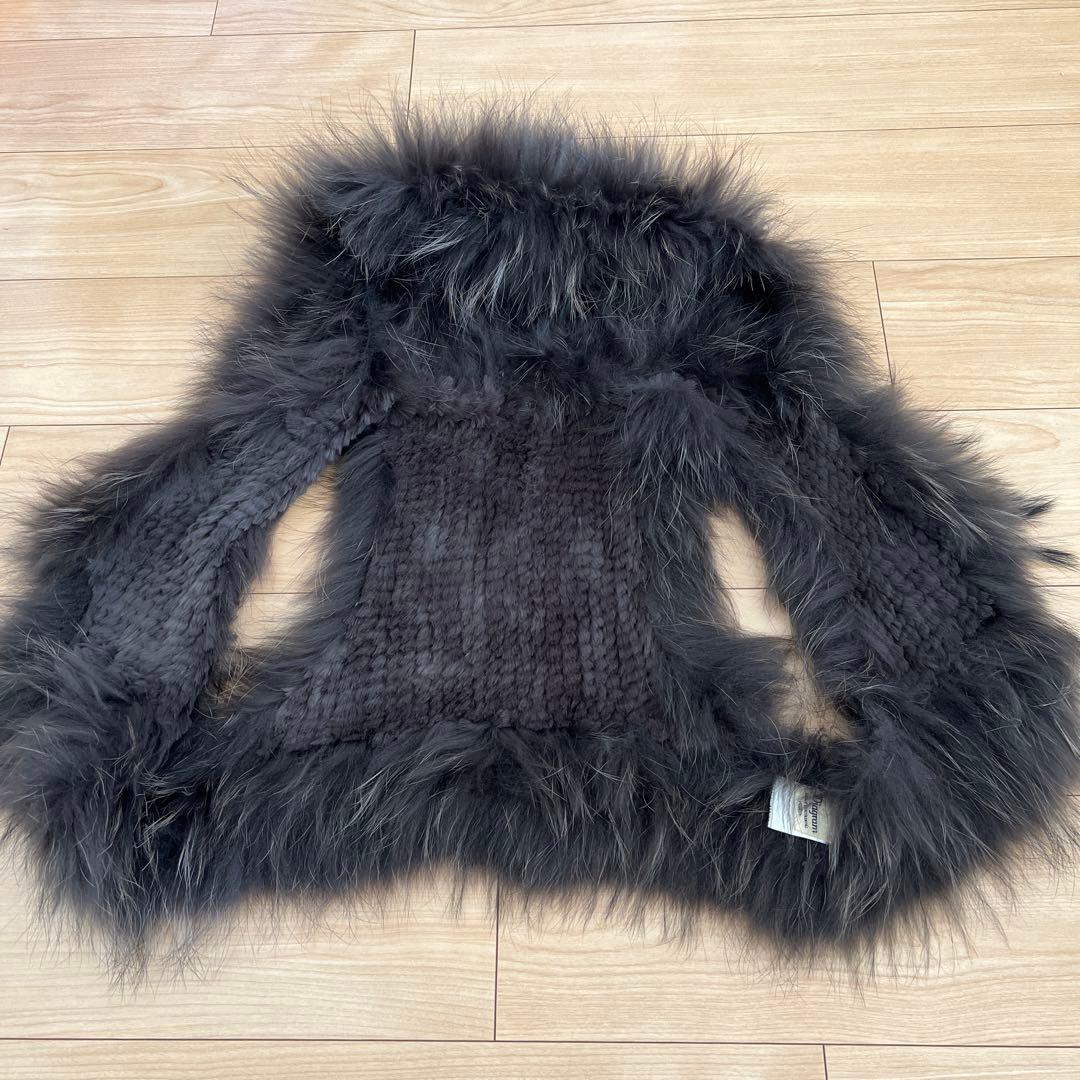 Diagram タヌキ(チャイニーズラクーン)ラビット リアルファーベスト