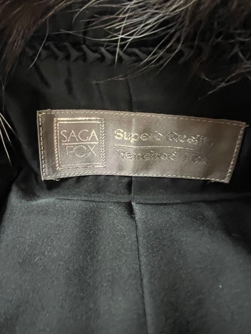 SAGA FOX グレー系ファーコート