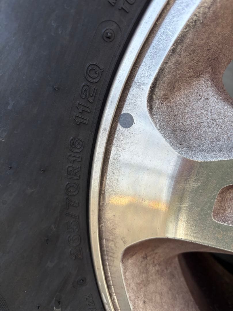 再販ランクル70　トヨタ純正ホイールとタイヤ5本セット　GRJ76用