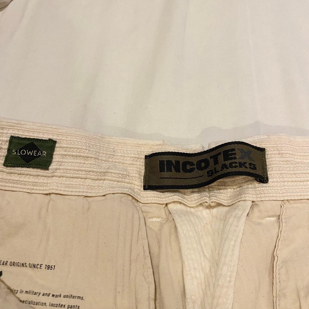 INCOTEX SLACKS ガーメントダイコーデュロイ 1SA100 30