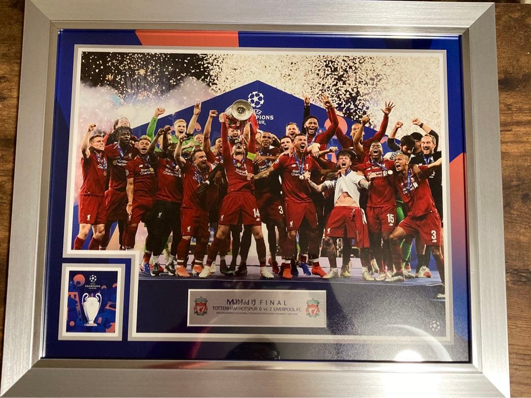 リバプール UEFAチャンピオンズリーグ優勝記念　フォトフレーム